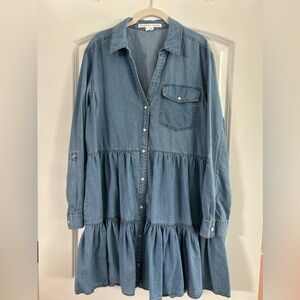 VERONICA BEARD Denim Dress Size 10
